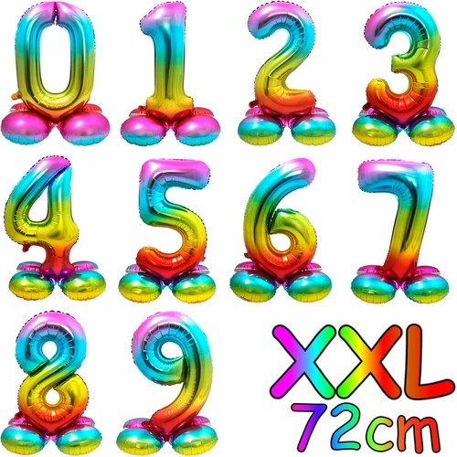 Xxl regenbogen folienballon - xxl,