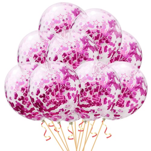 Konfetti luftballon set - konfetti,