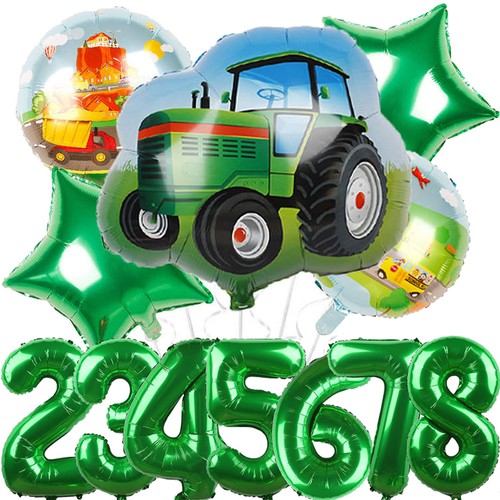Bauernhof ballon set zahlen - ballon,