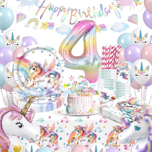 Einhorn deko kindergeburtstag - deko,