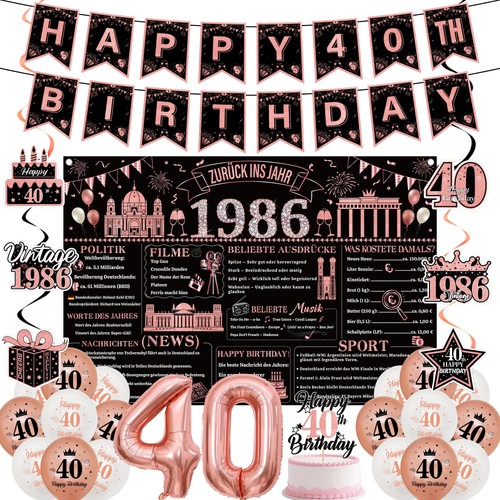 Geburtstag deko frau - 40,