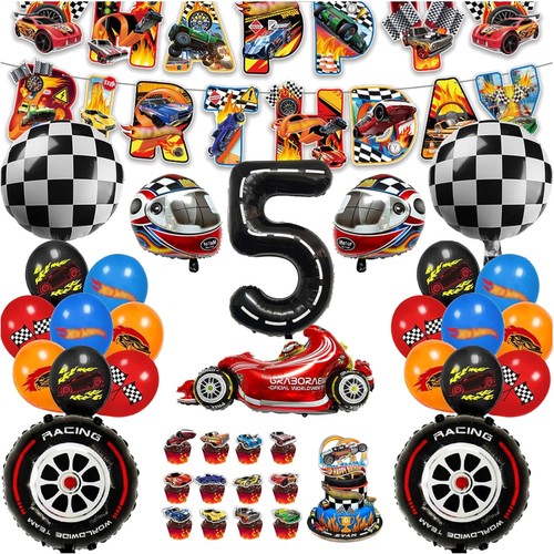 Hot wheels geburtstagsdeko set - wheels,