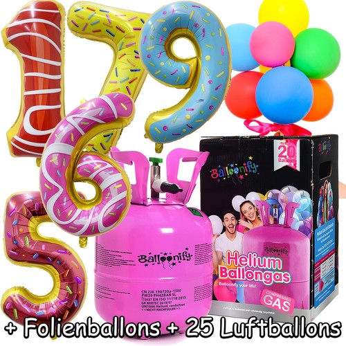 Folienballons ballongas - folienballons, +