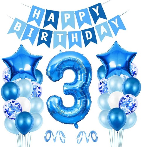 Ballon set geburtstag 18 - set, 1-18